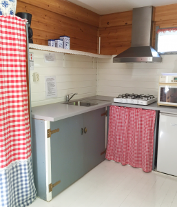 Hollandse keuken bij Villa Holland huisje WIT